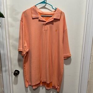 Izod Men's Peach Polo Shirt